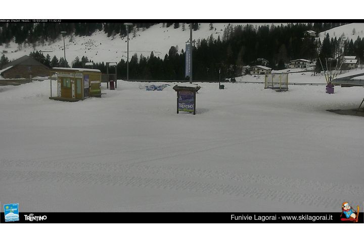 Webcam piste di Passo Brocon, Ski Lagorai - Chalet Heidi