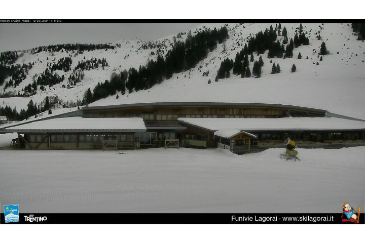 Webcam del Chalet Heidi - Malga Marande, Passo Brocon