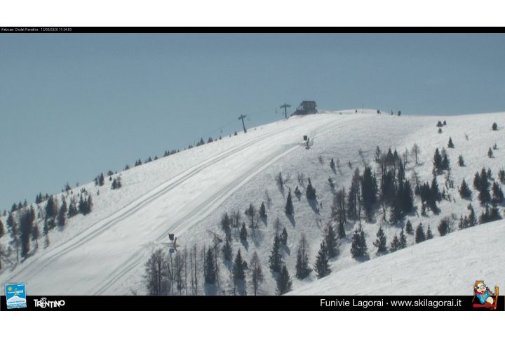 Webcam Pista Prisco - Passo Brocon, Ski Lagorai
