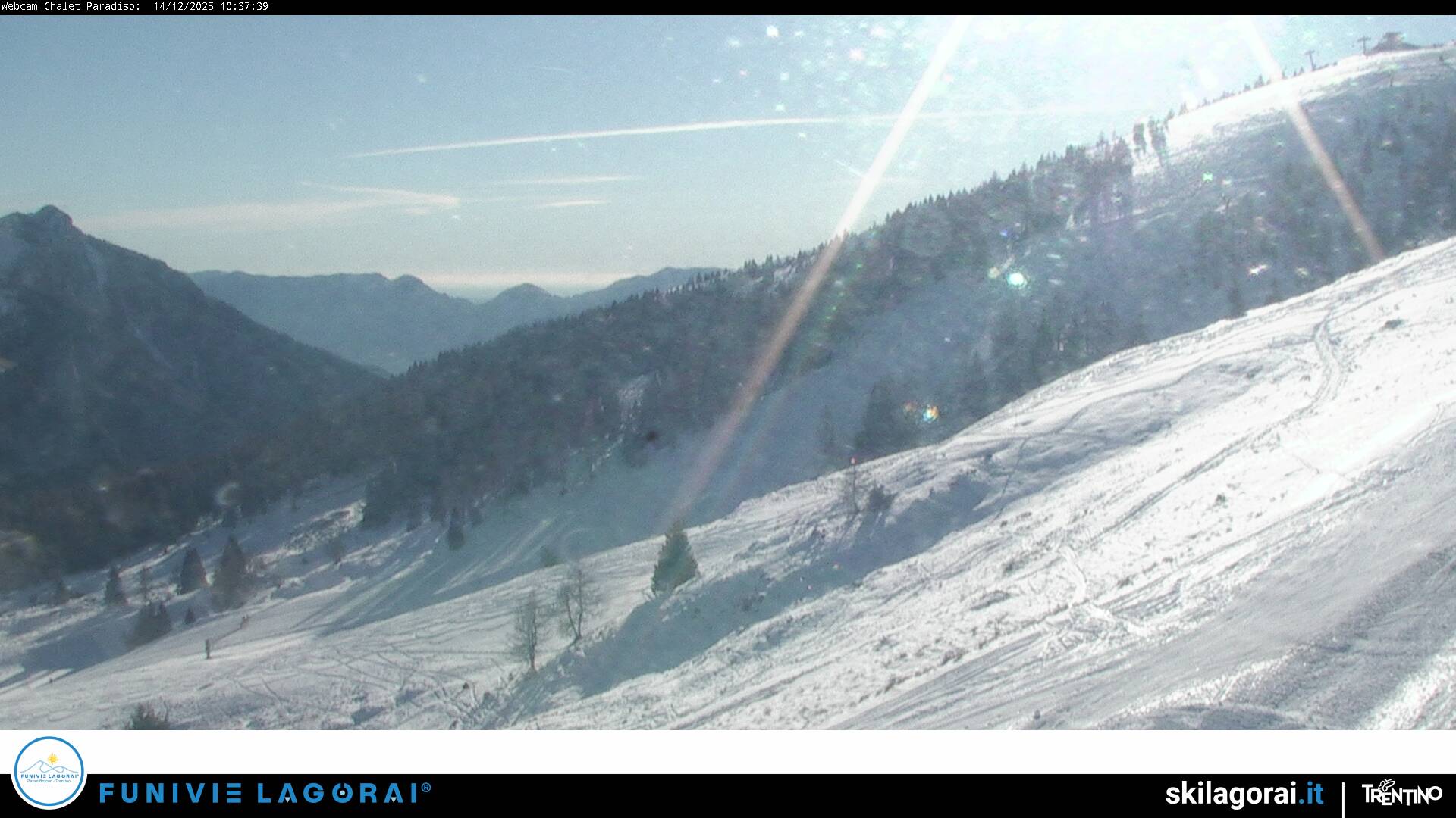 immagine della webcam nei dintorni di Cismon del Grappa: webcam Castello Tesino