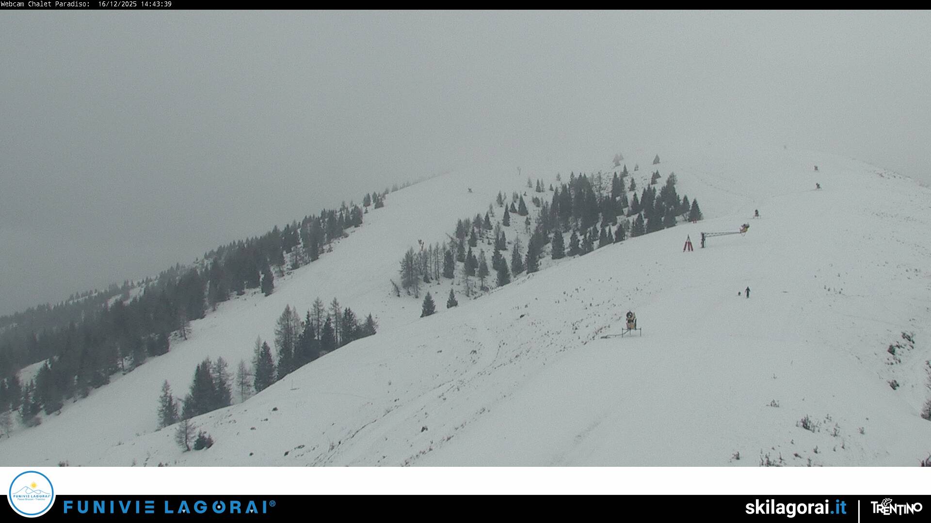 immagine della webcam nei dintorni di Passo Brocon: webcam Castello Tesino