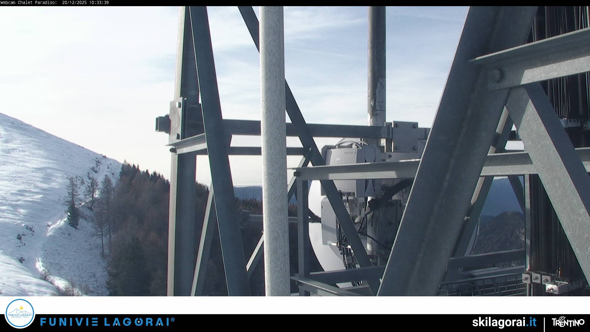 immagine della webcam nei dintorni di Fonzaso: webcam Castello Tesino