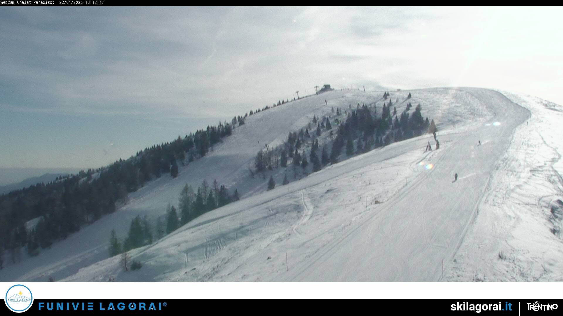 immagine della webcam nei dintorni di Seren del Grappa: webcam Castello Tesino