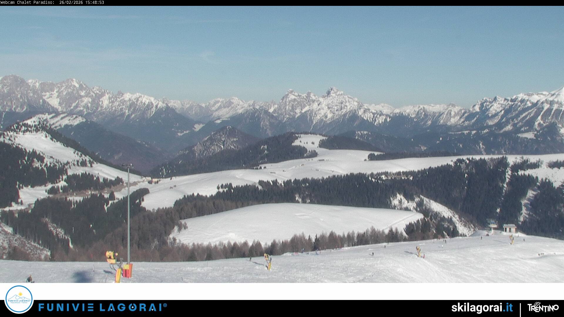 immagine della webcam nei dintorni di Imer: webcam Castello Tesino