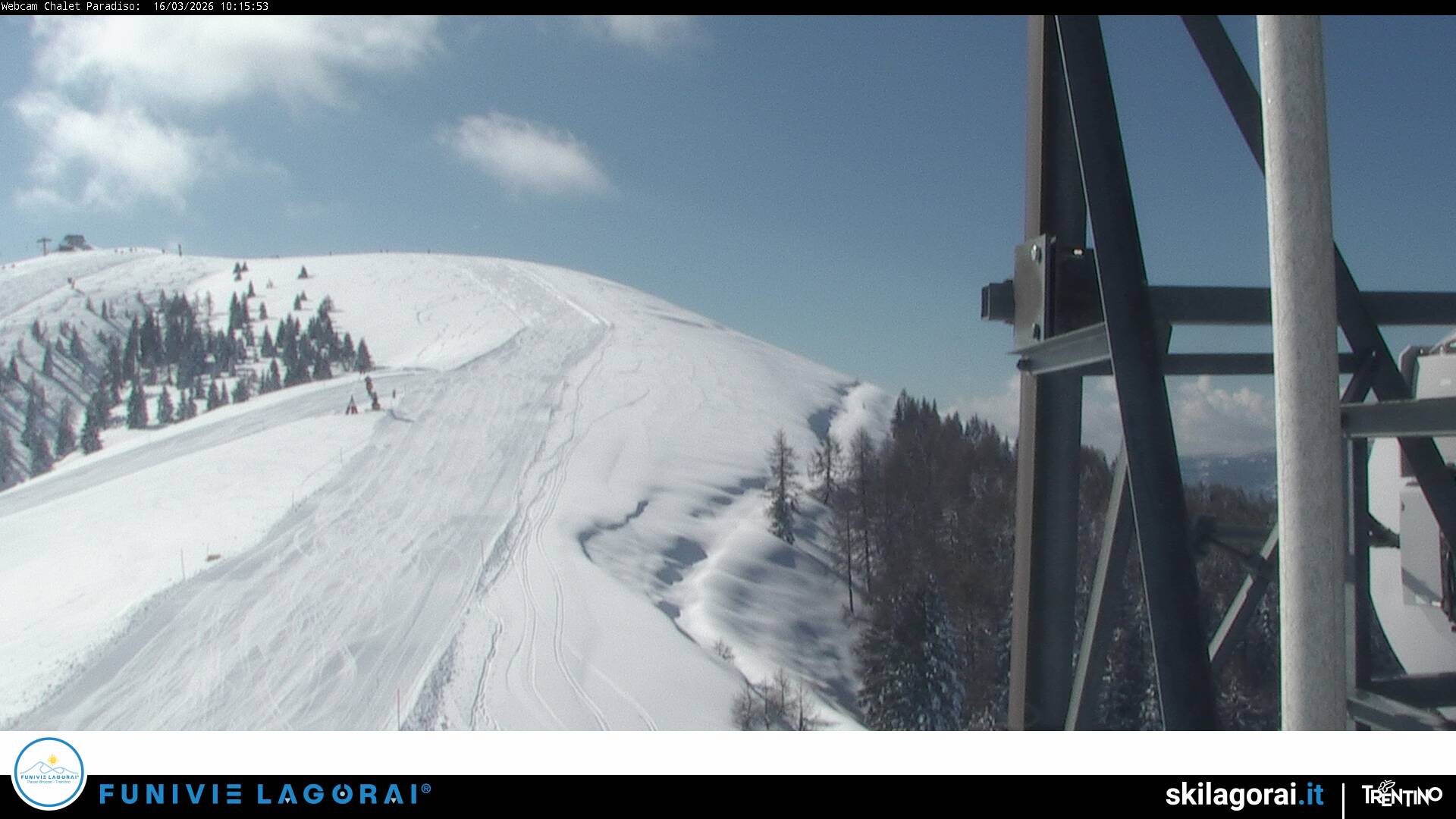 immagine della webcam nei dintorni di Borgo Valsugana: webcam Castello Tesino