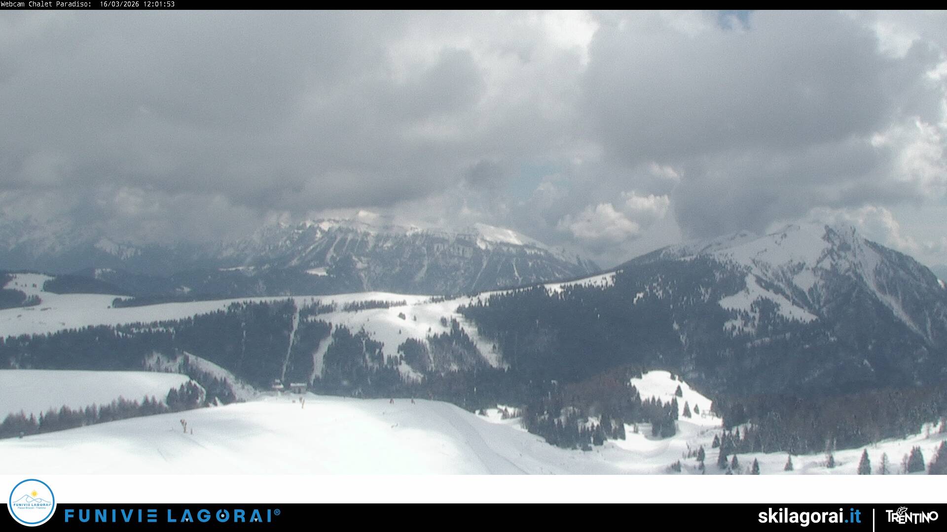 immagine della webcam nei dintorni di Palù del Fersina: webcam Castello Tesino