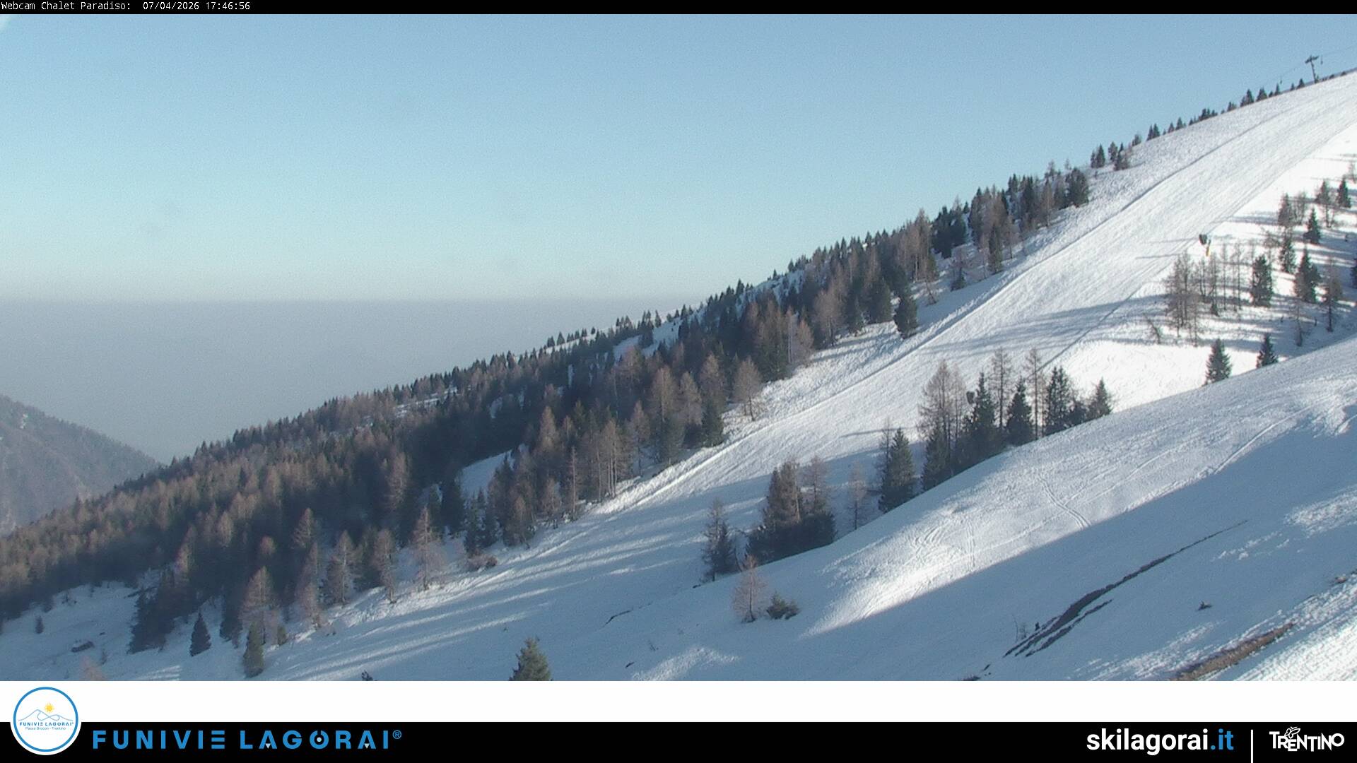 immagine della webcam nei dintorni di Primolano: webcam Castello Tesino