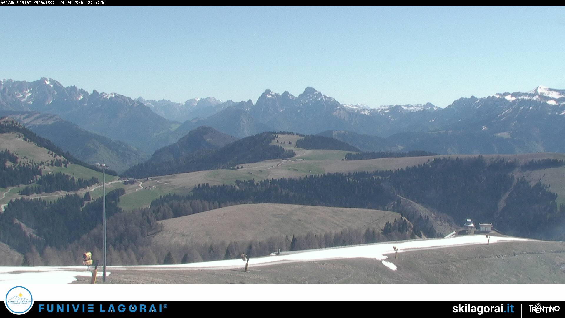 immagine della webcam nei dintorni di Arsiè: webcam Castello Tesino