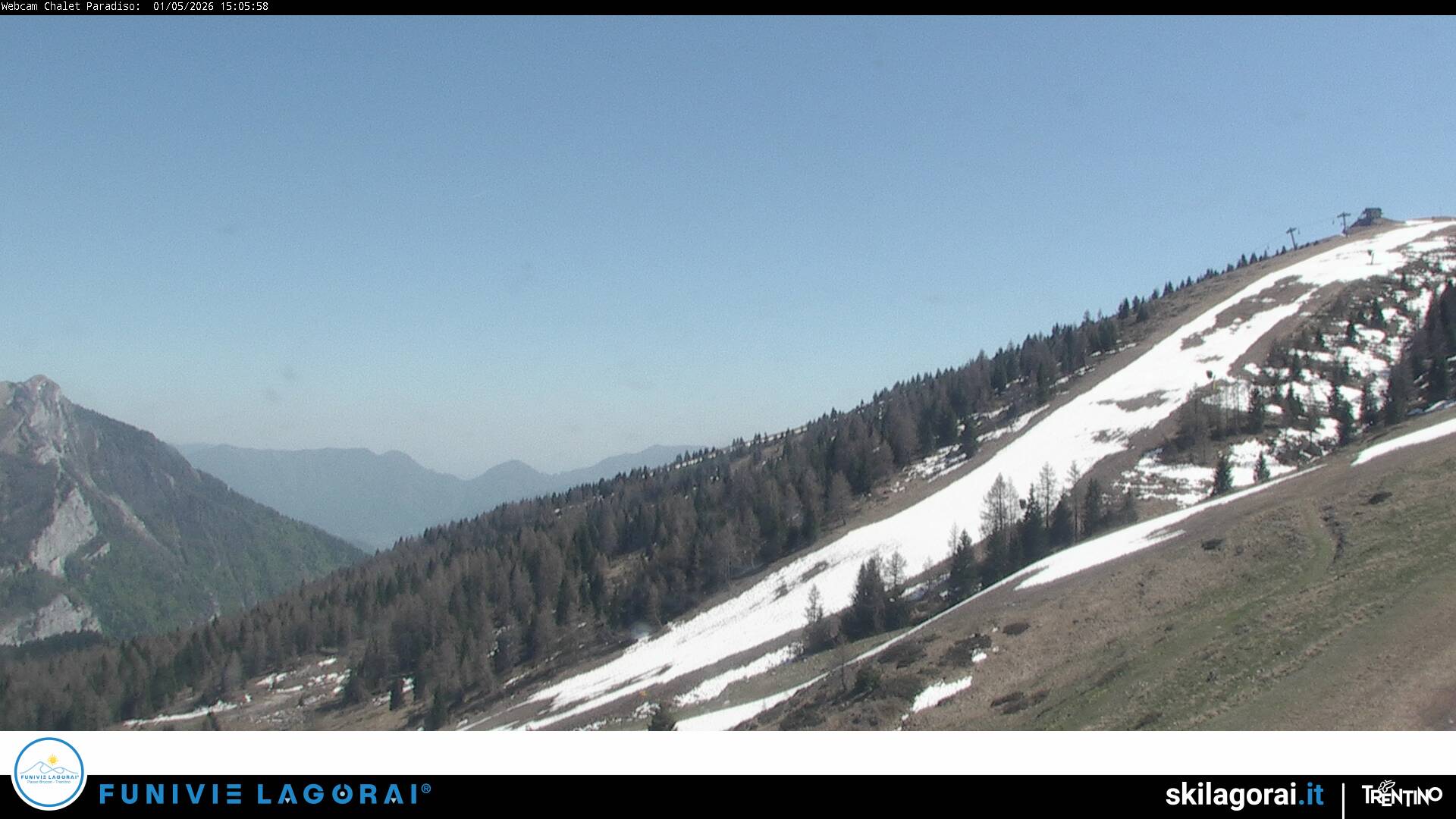 immagine della webcam nei dintorni di Feltre: webcam Castello Tesino