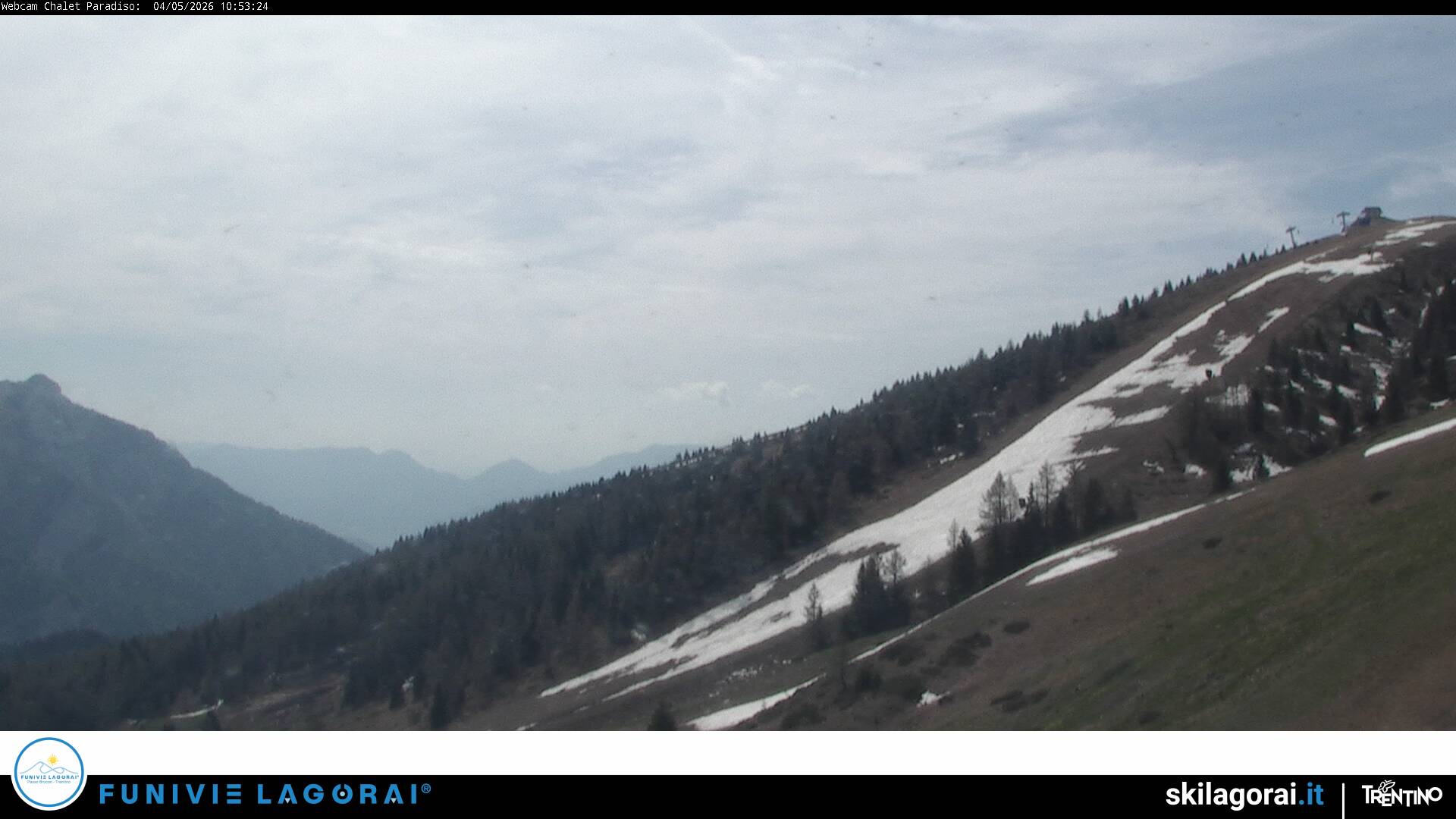 immagine della webcam nei dintorni di Monte Avena: webcam Castello Tesino