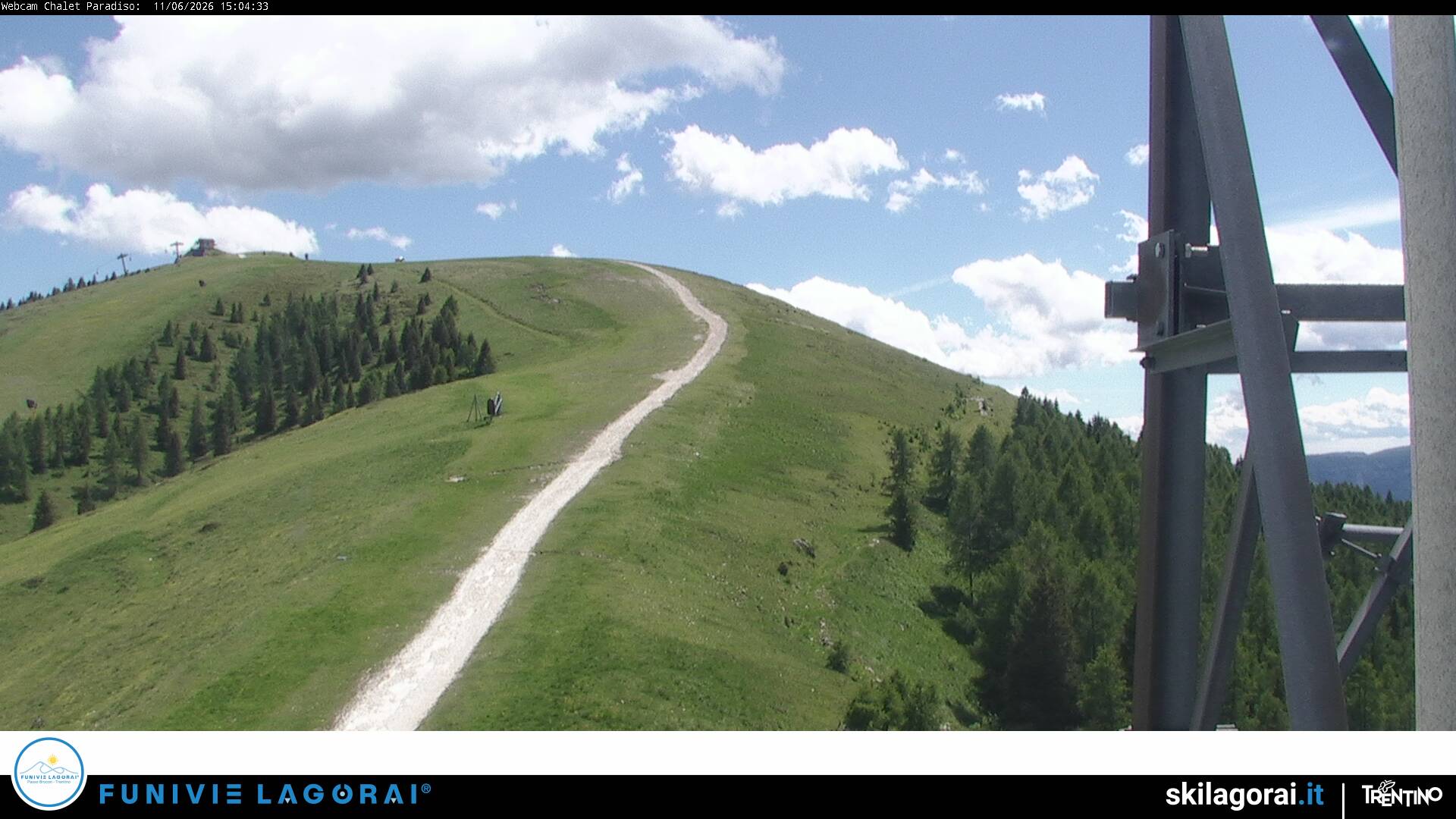 immagine della webcam nei dintorni di Seren del Grappa: webcam Castello Tesino