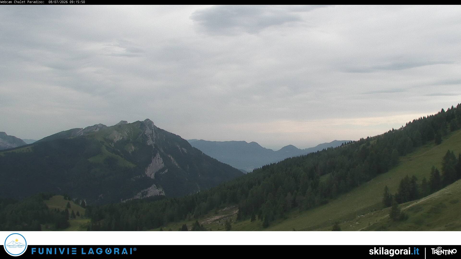 immagine della webcam nei dintorni di Palù del Fersina: webcam Castello Tesino