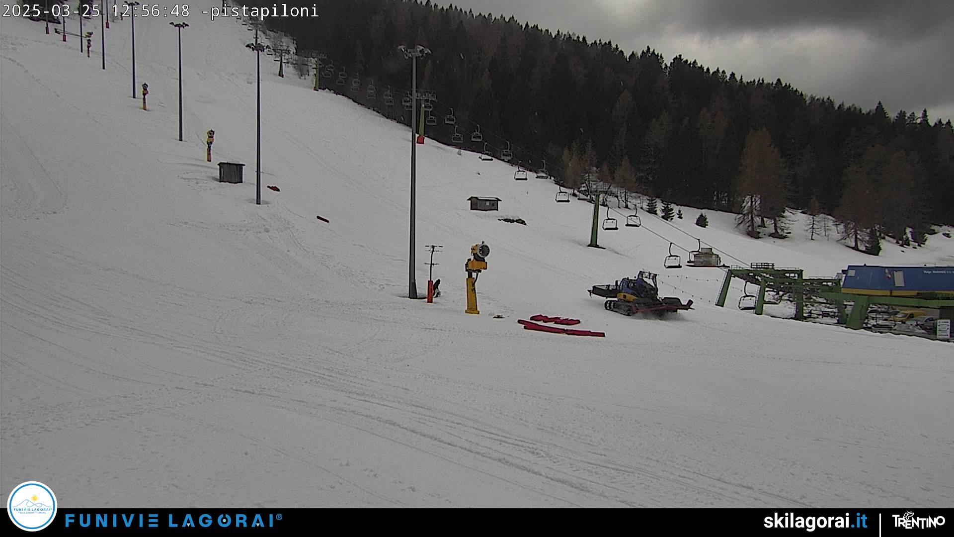 Webcam Webcam Lagorai - Passo Passo Brocon Pista Piloni