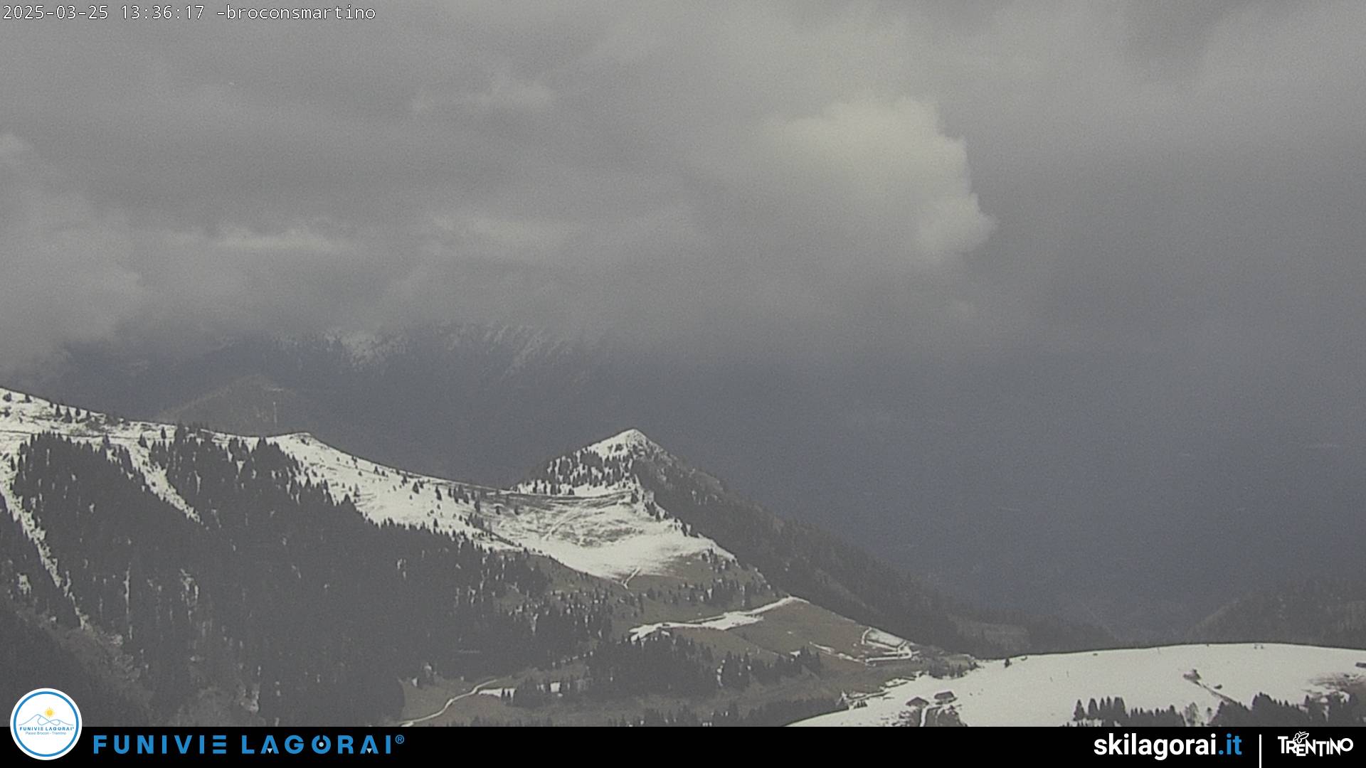 Webcam Lagorai - Passo Passo Brocon Monte Agaro