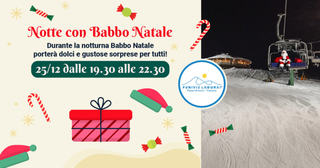 Babbo Notturne Funivie Lagorai