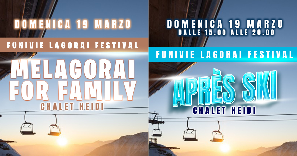 Funivie Lagorai Festival 19 marzo 2023