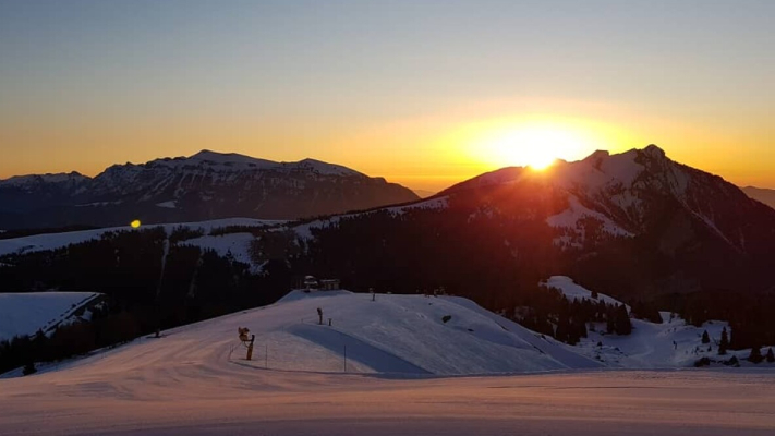 Trentino Ski Sunrise