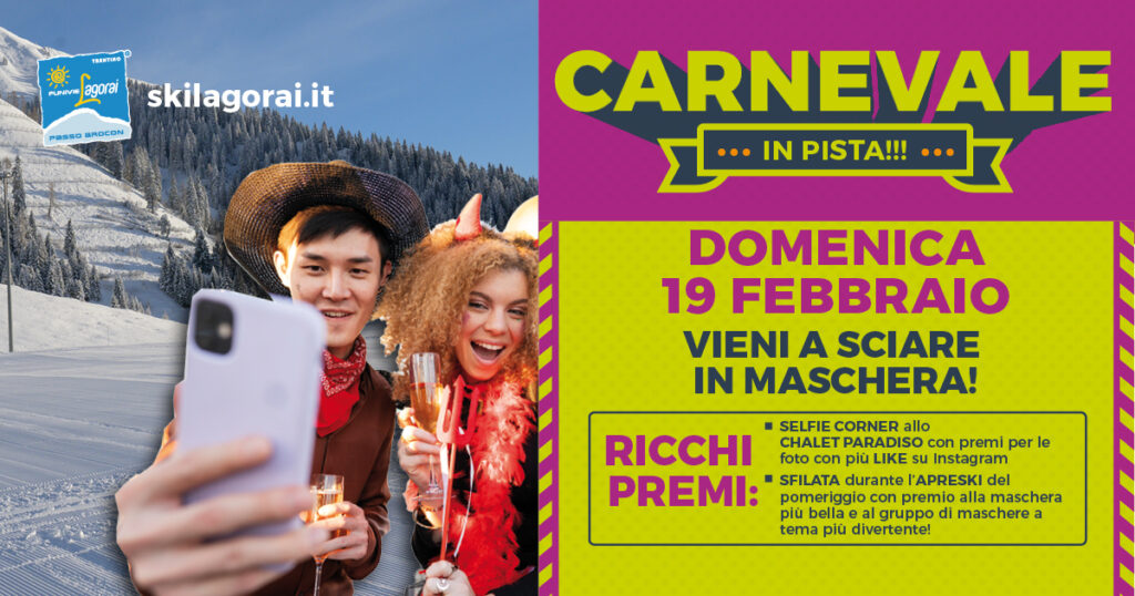 Carnevale Funivie Lagorai 2023