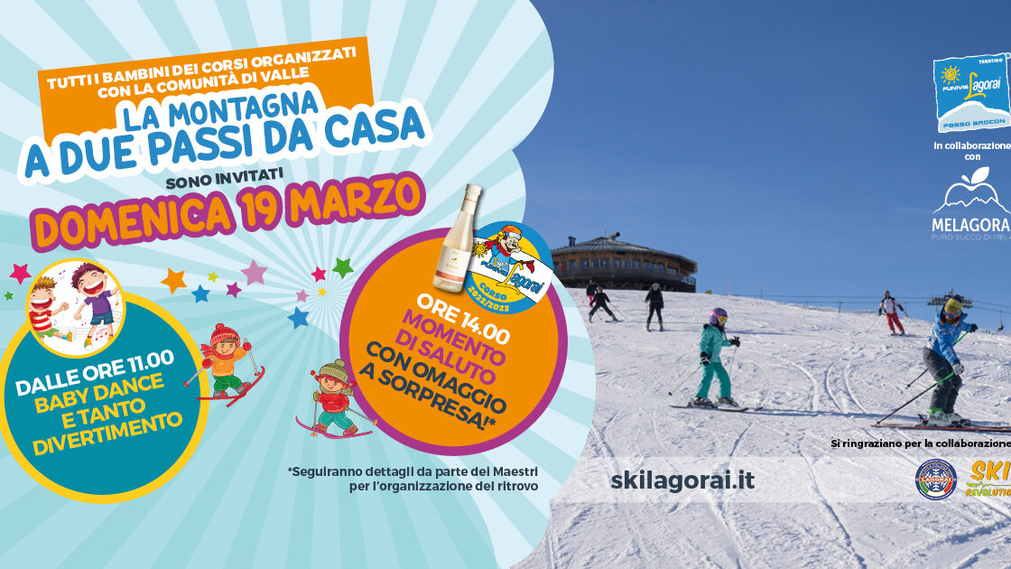 festa bambini La Montagna a due passi da casa