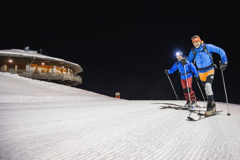 Notturna Sci alpinismo Funivie Lagorai a Passo Brocon (TN) 2